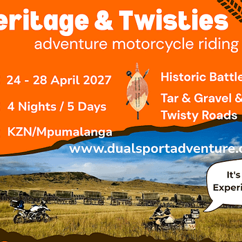 DSA Heritage and Twisties Adventure Motorcycle Tour: 24 - 28 April 2027