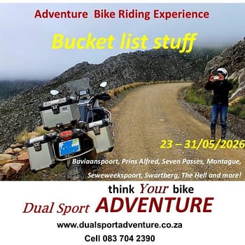 Bucket List Stuff 23 - 31 May 2026