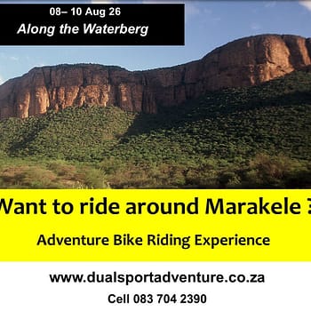 Along the Waterberg Experience 08 - 10 August 2026