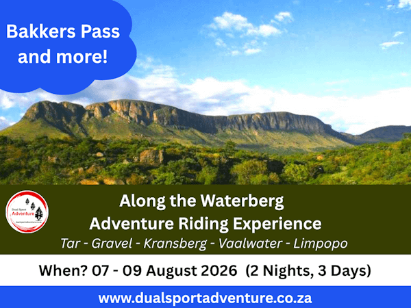Along the Waterberg Experience  07 - 09 August 2026