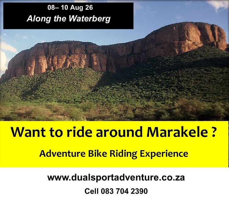 Along the Waterberg Experience  08 - 10 August 2026