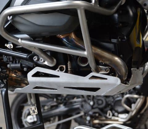 Bash plate-Silver for R1200/R1250 GS - Dual Sport Adventure