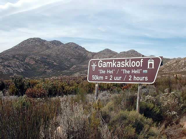 Gamkaskloof the Hel
